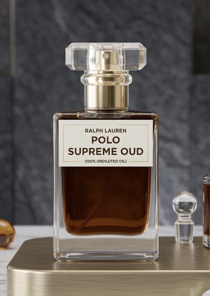 Polo Supreme Oud perfume bottle
