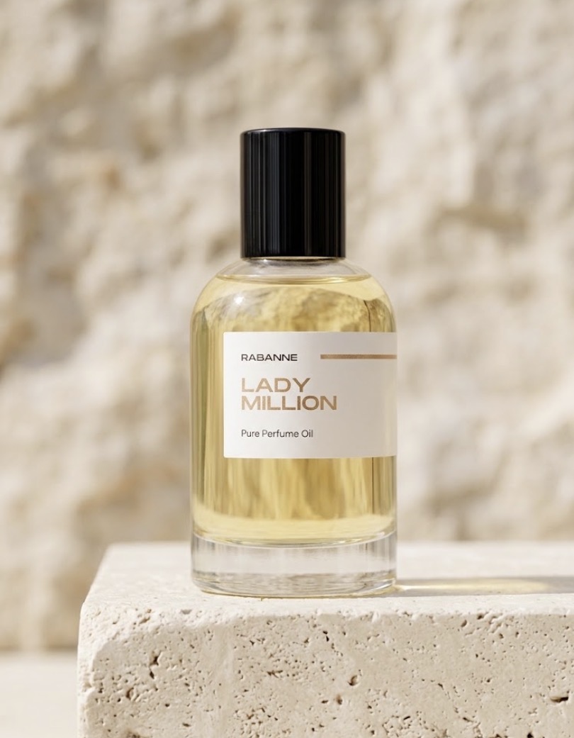 Lady Million perfume bottle