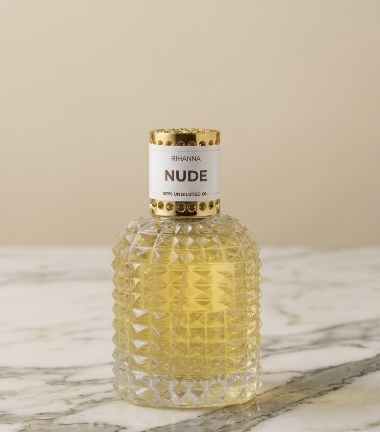 Nude perfume bottle