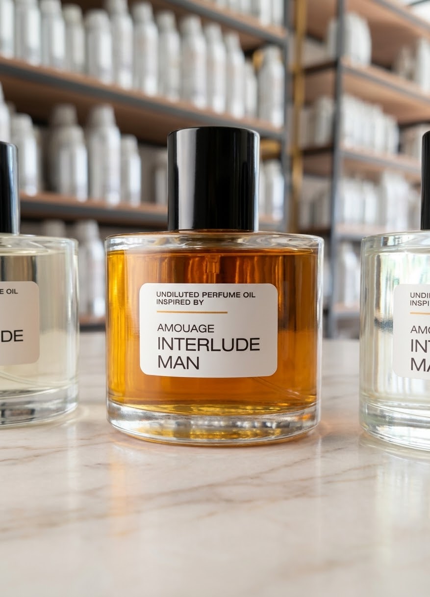Amouage Interlude Man perfume bottle