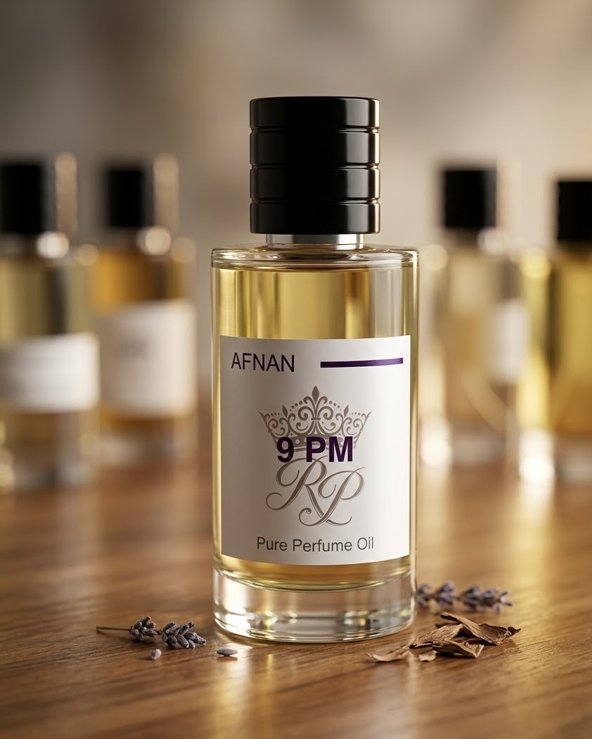 Afnan 9 PM perfume bottle