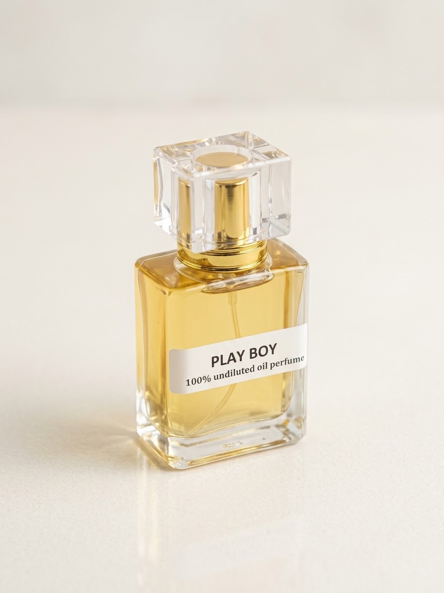 Play Boy perfume bottle