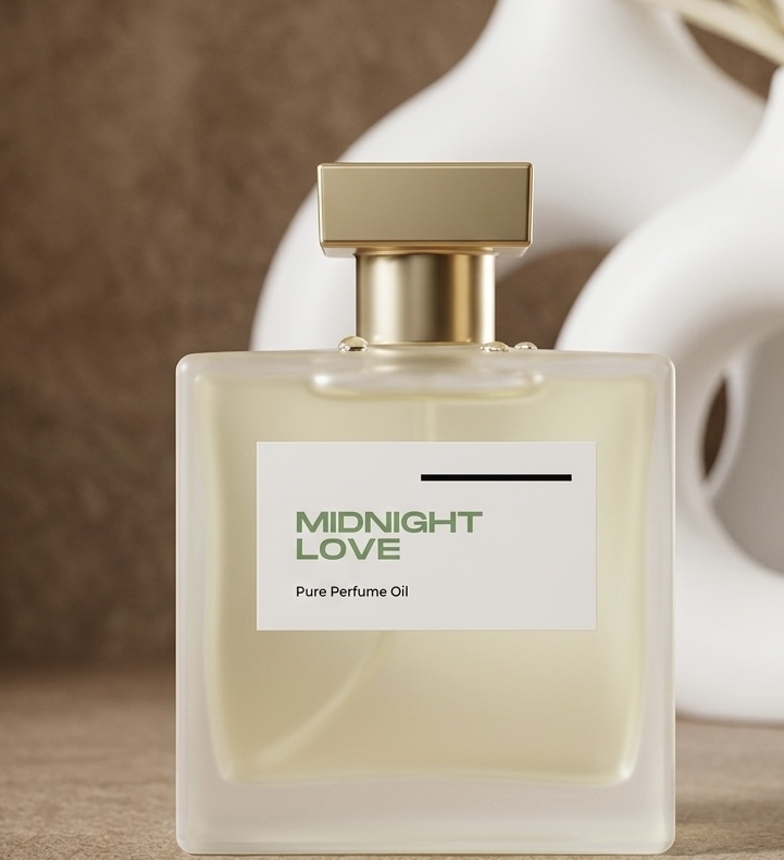 Midnight Love perfume bottle